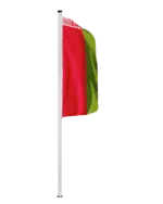 Weissrussland Hochformatfahne