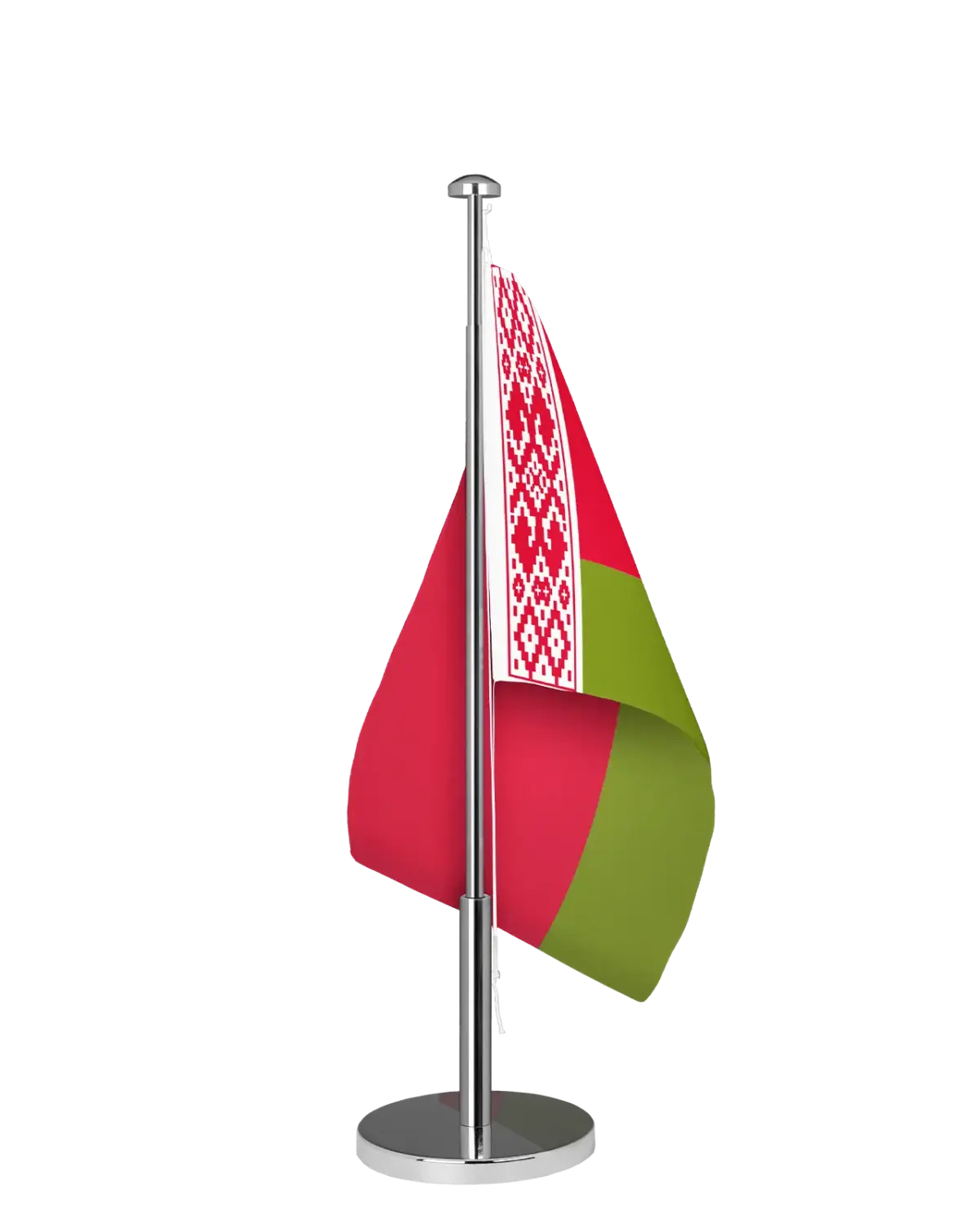 Weissrussland Tischfahne