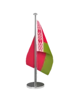 Weissrussland Tischfahne