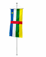 Zentralafrikanische Republik Bannerfahne