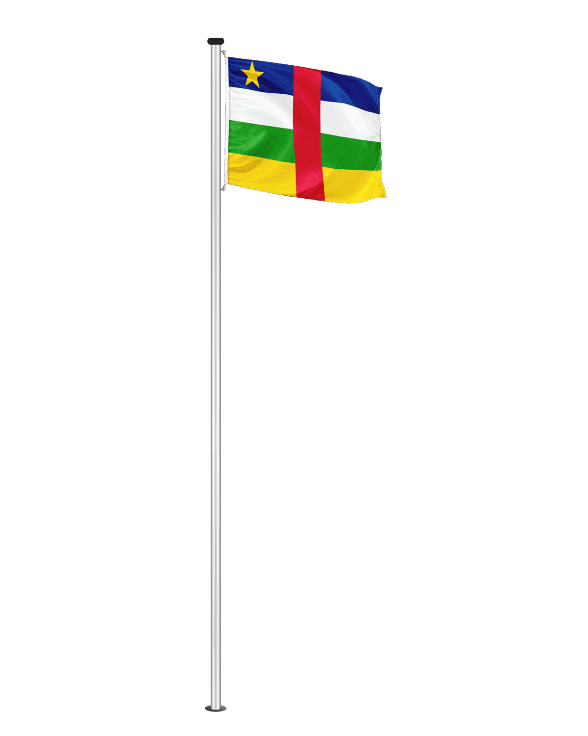 Zentralafrikanische Republik Kleinflagge