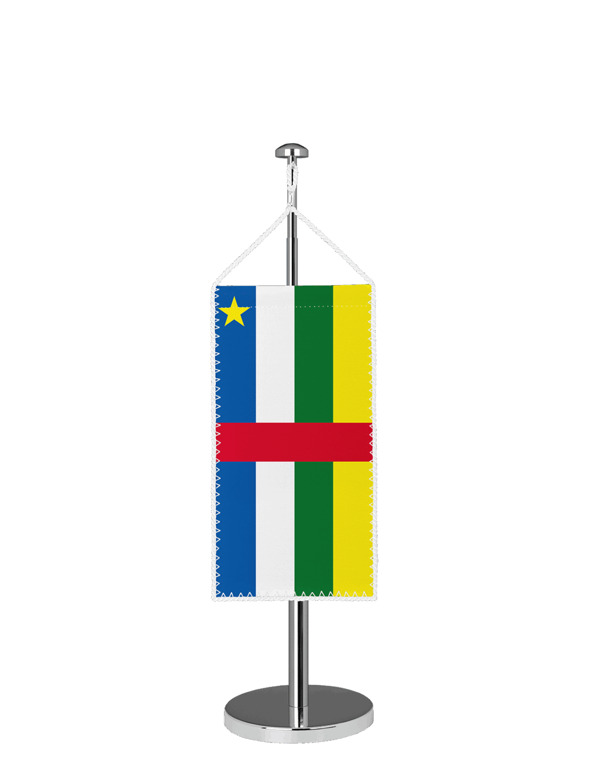 Zentralafrikanische Republik Tischbannerfahne