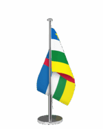 Zentralafrikanische Republik Tischfahne