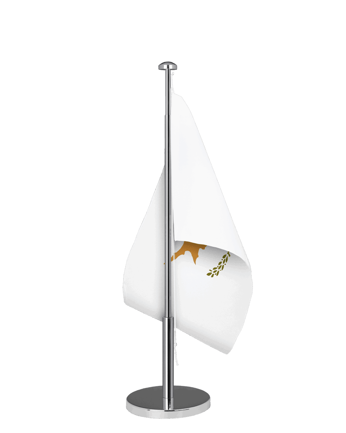 Zypern Tischbannerfahne