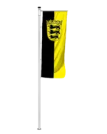 Bundeslandflagge Baden-Württemberg Auslegerfahne Dienstflagge
