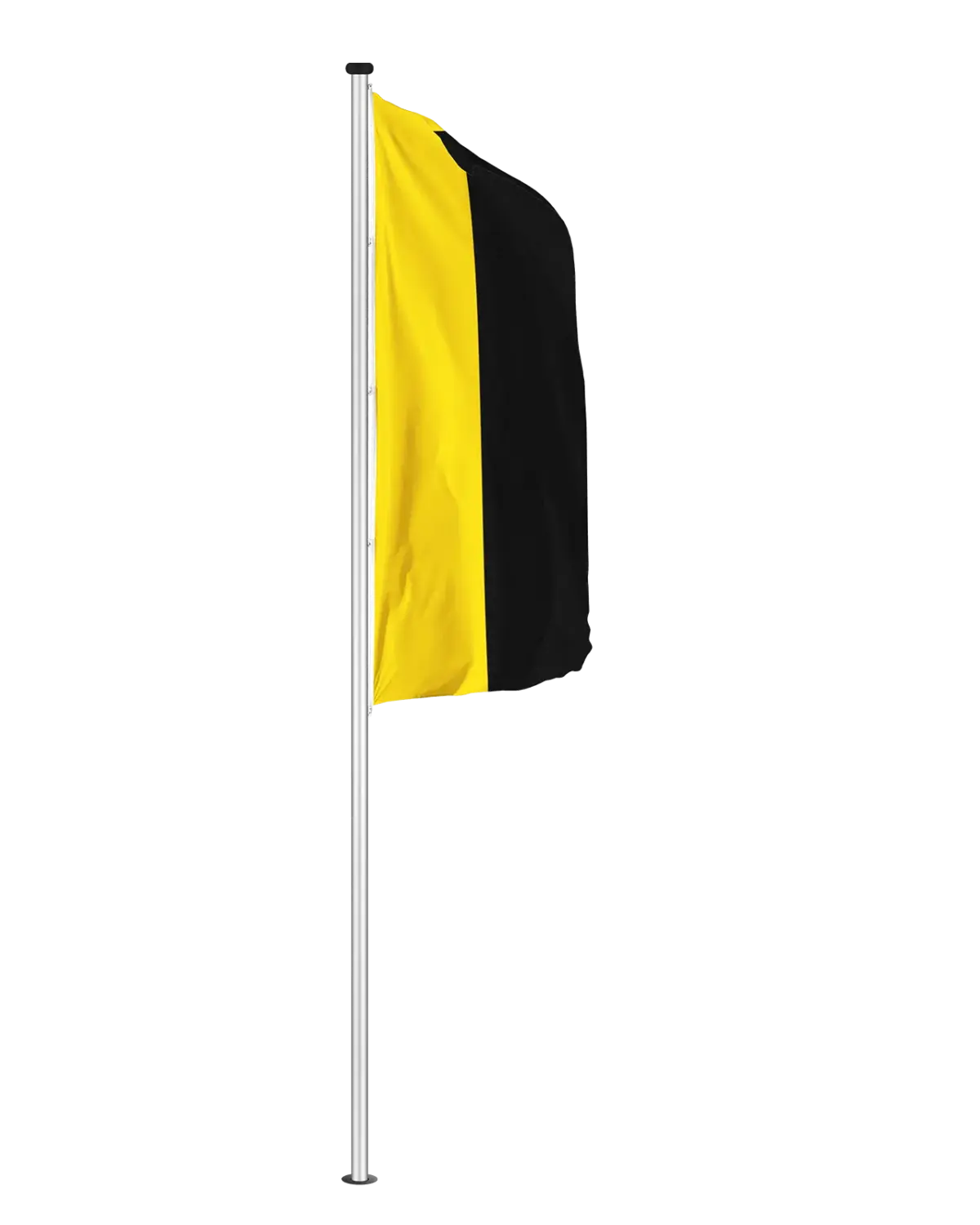 Bundeslandflagge Baden-Württemberg Hochformatfahne Streifen