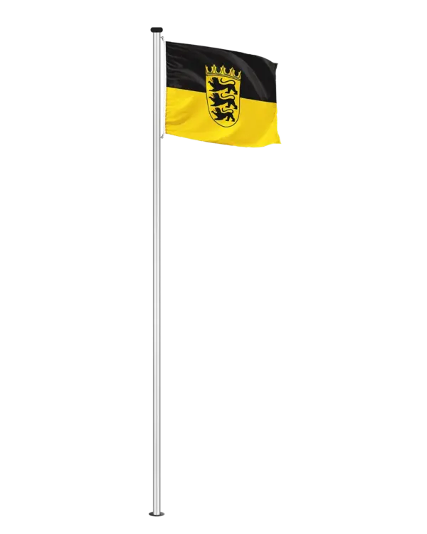 Bundeslandflagge Baden-Württemberg  Streifen|Dienstflagge