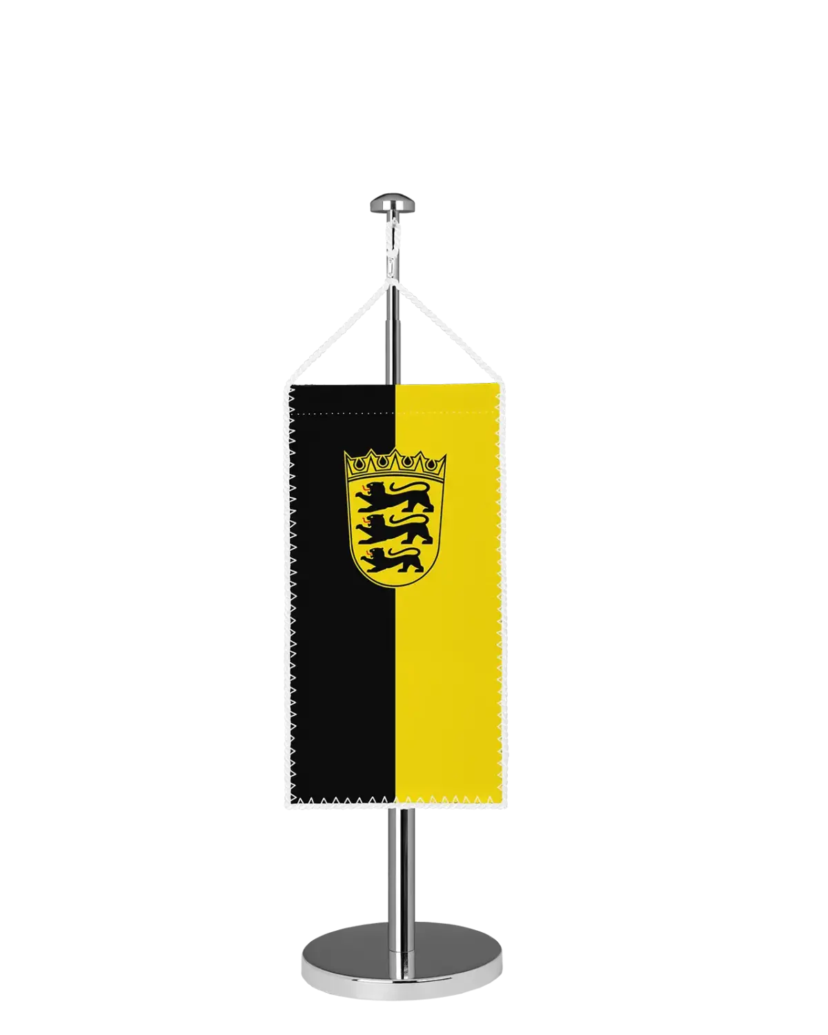 Bundeslandflagge Baden-Württemberg Tischbannerfahne Streifen