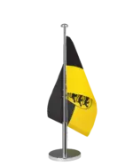Bundeslandflagge Baden-Württemberg Tischfahne Dienstflagge