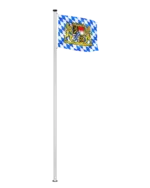 Bundeslandflagge Bayern Dienstfahne