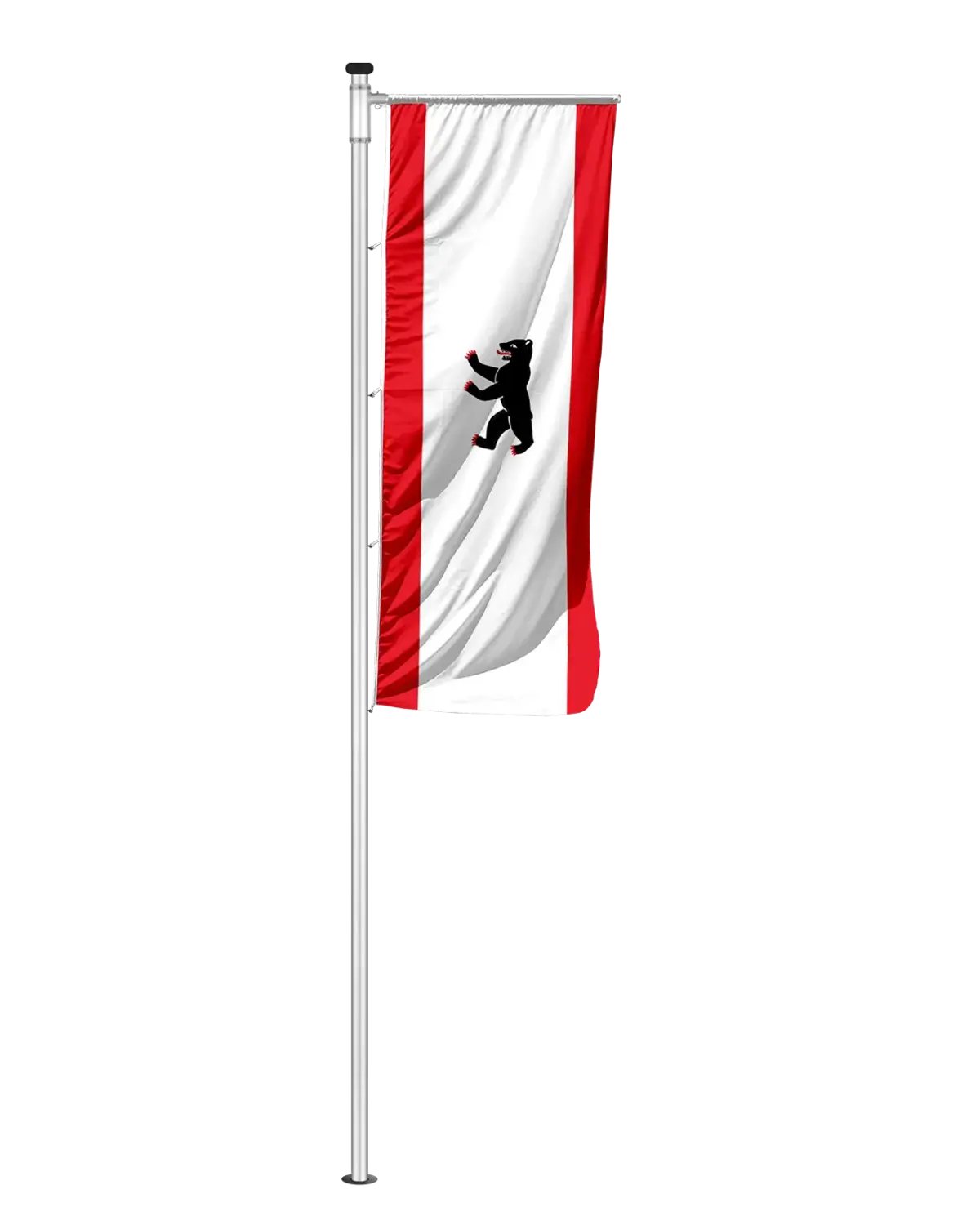 Bundeslandflagge Berlin Auslegerfahne