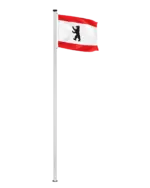 Bundeslandflagge Berlin Hissfahne