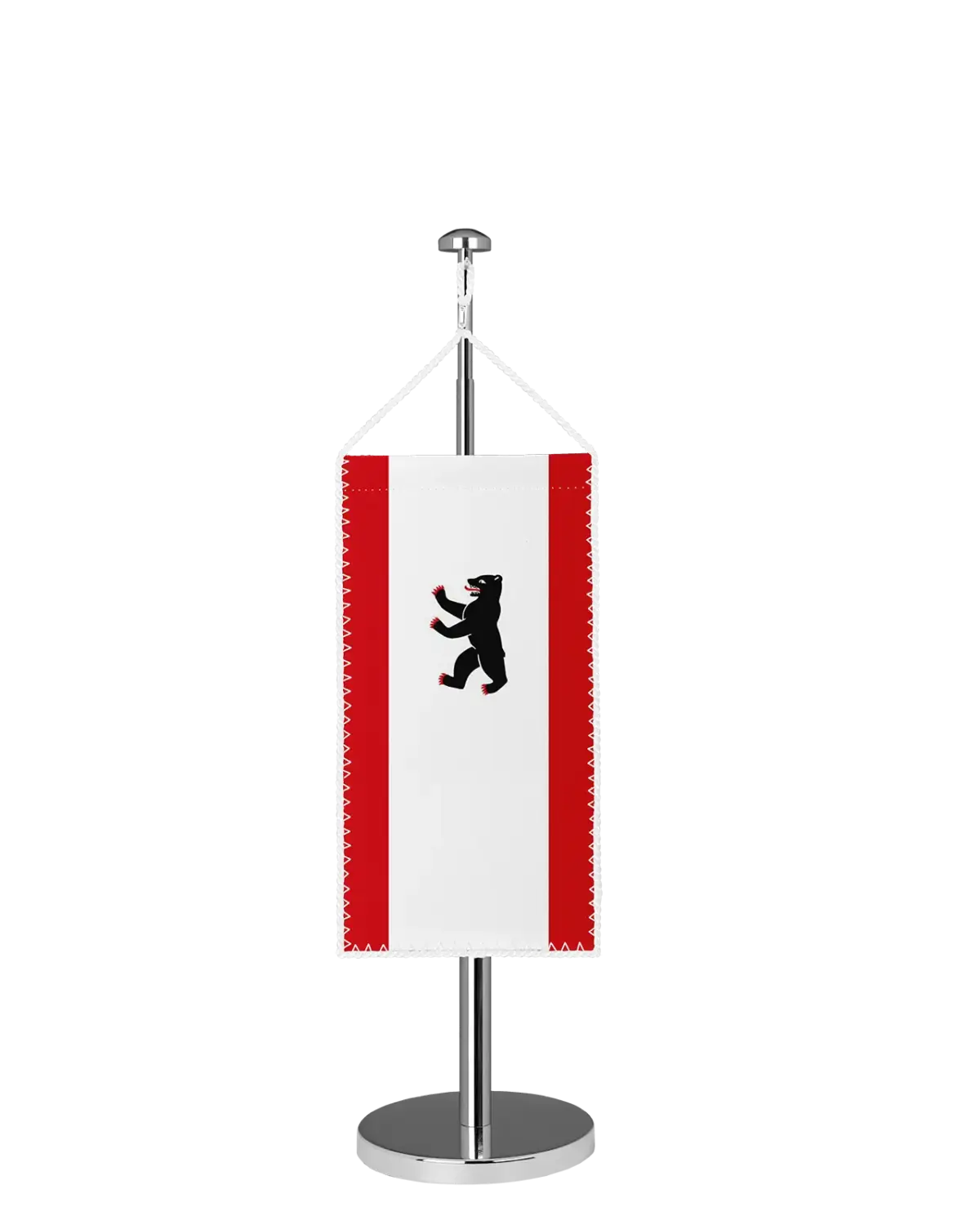 Bundeslandflagge Berlin Tischbannerfahne