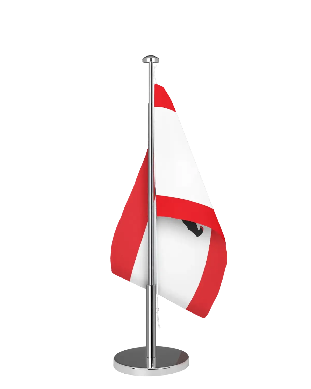Bundeslandflagge Berlin Tischfahne