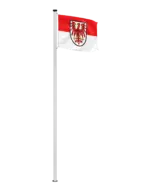Bundeslandflagge Brandenburg