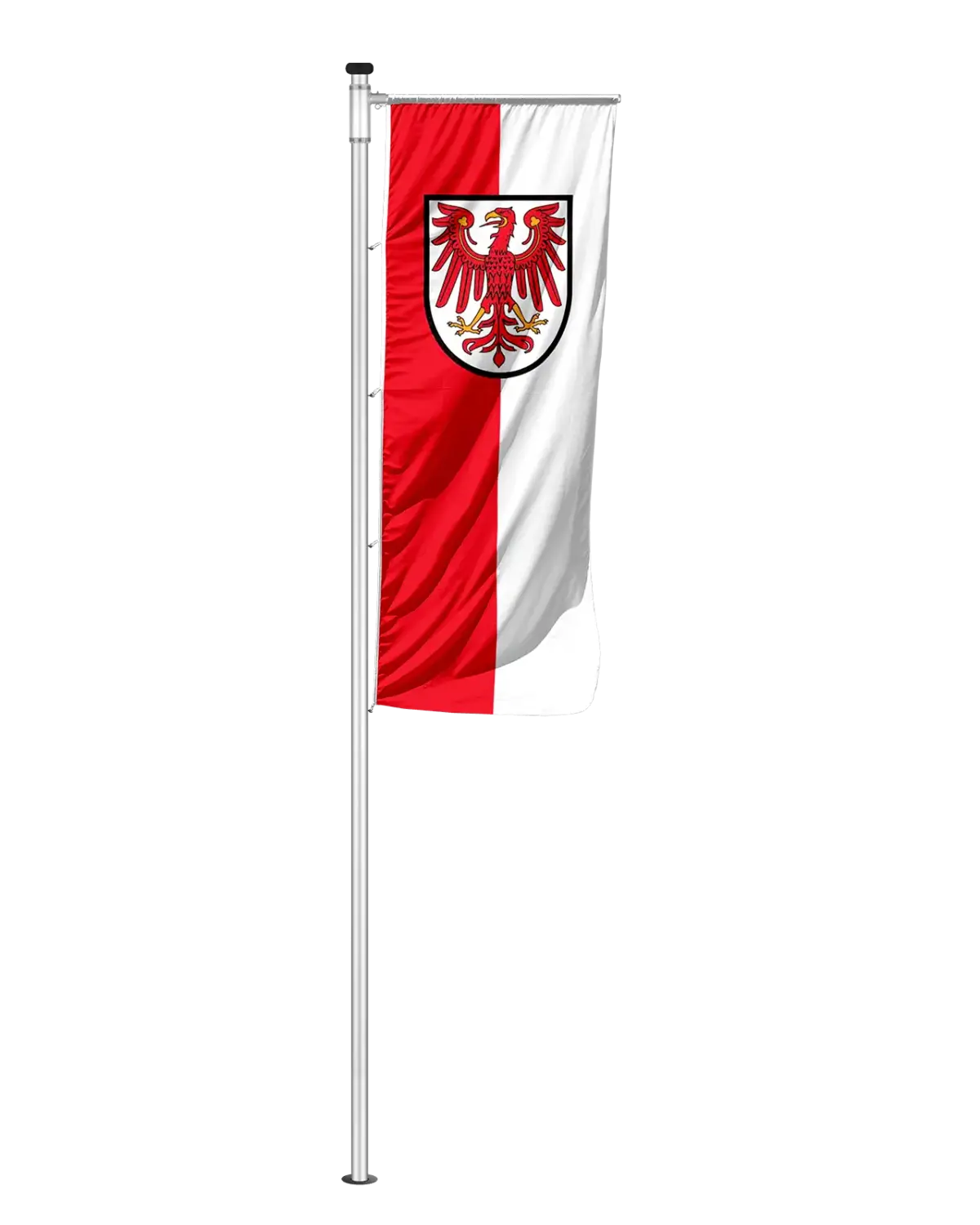 Bundeslandflagge Brandenburg Auslegerfahne
