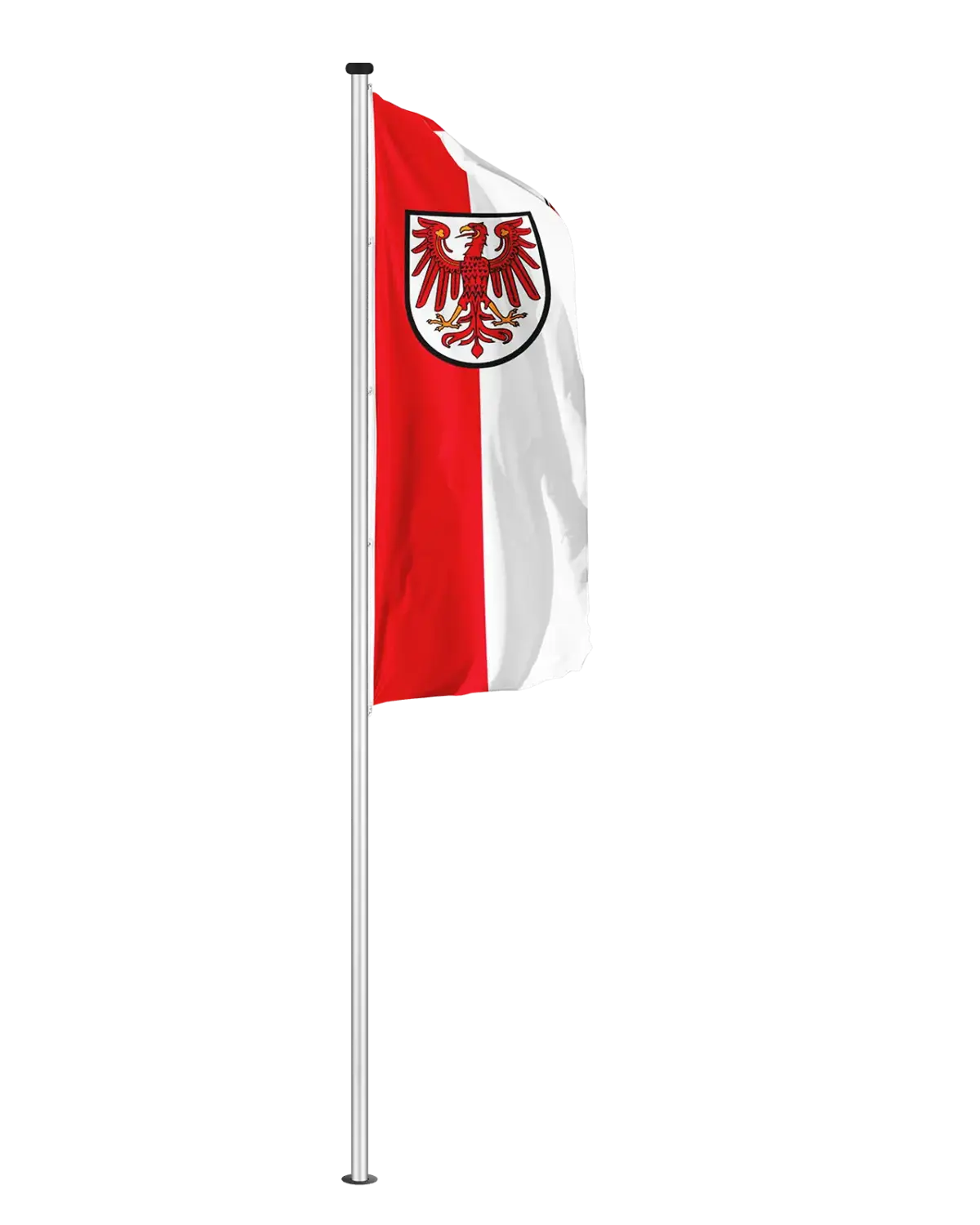 Bundeslandflagge Brandenburg Hochformatfahne