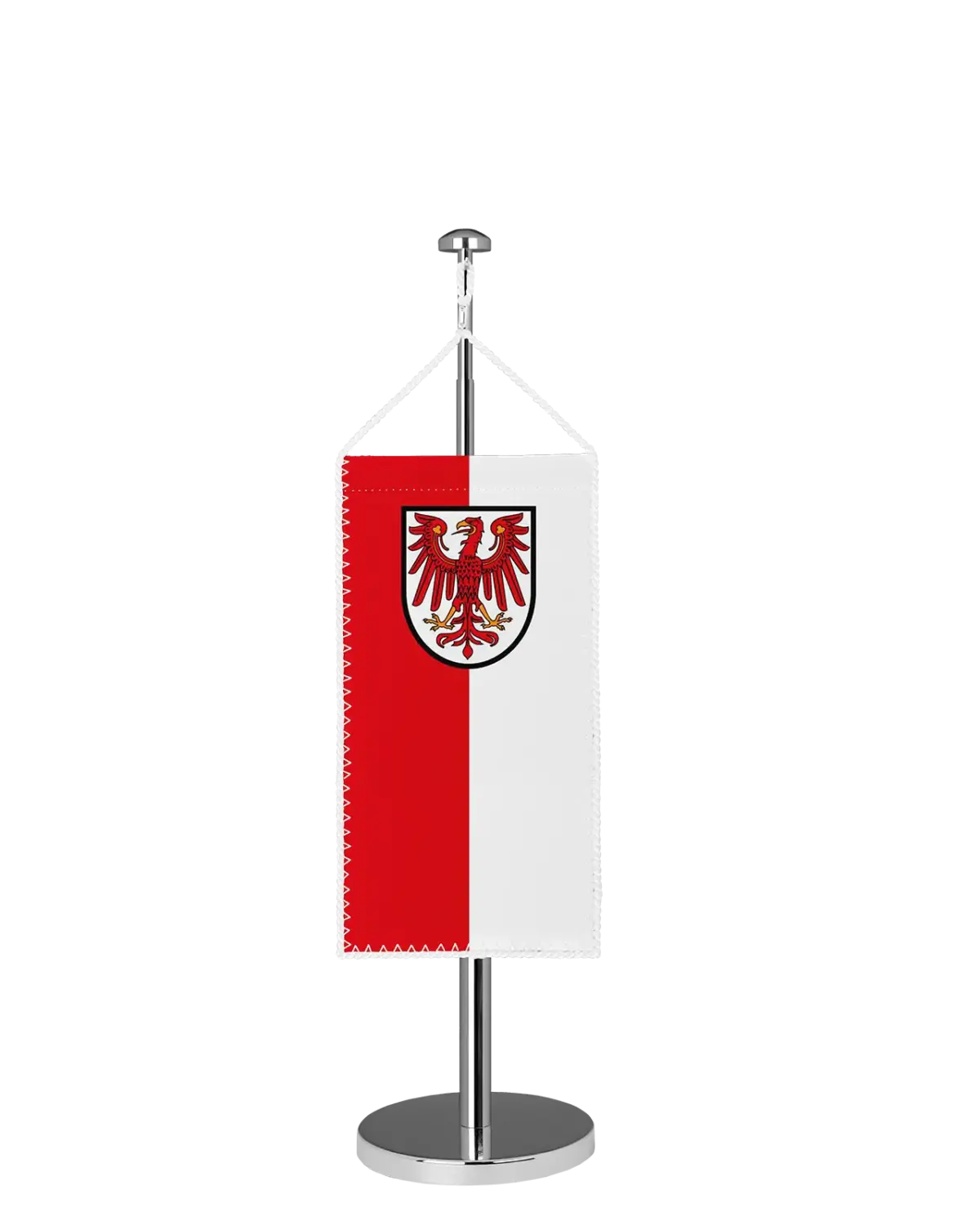 Bundeslandflagge Brandenburg Tischbannerfahne