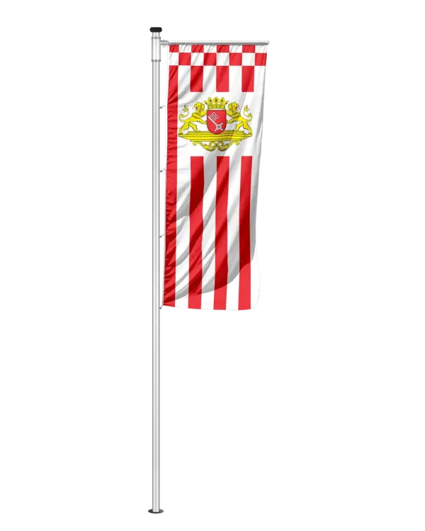 Bundeslandflagge Bremen Auslegerfahne