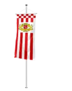 Bundeslandflagge Bremen Bannerfahne