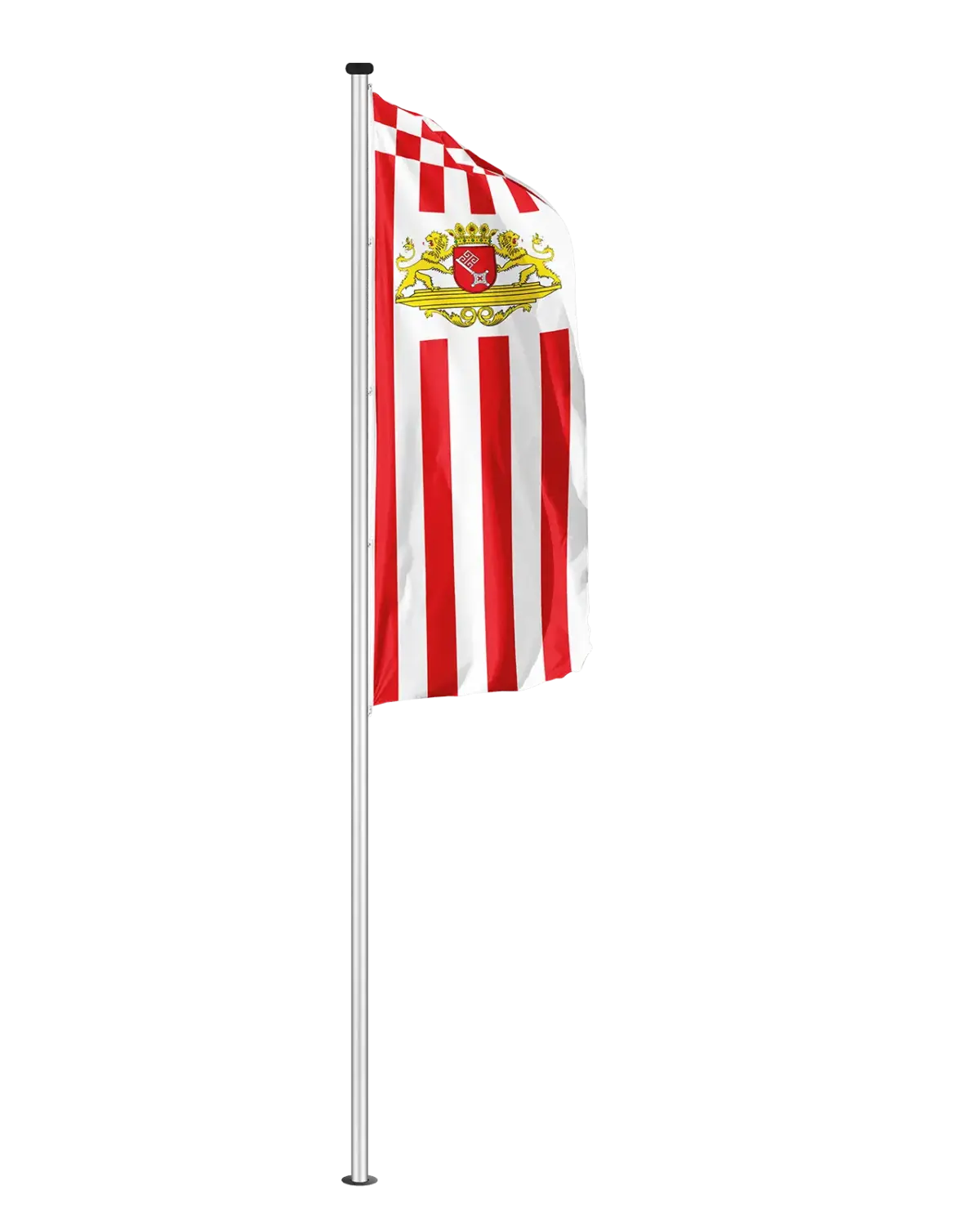 Bundeslandflagge Bremen Hochformatfahne