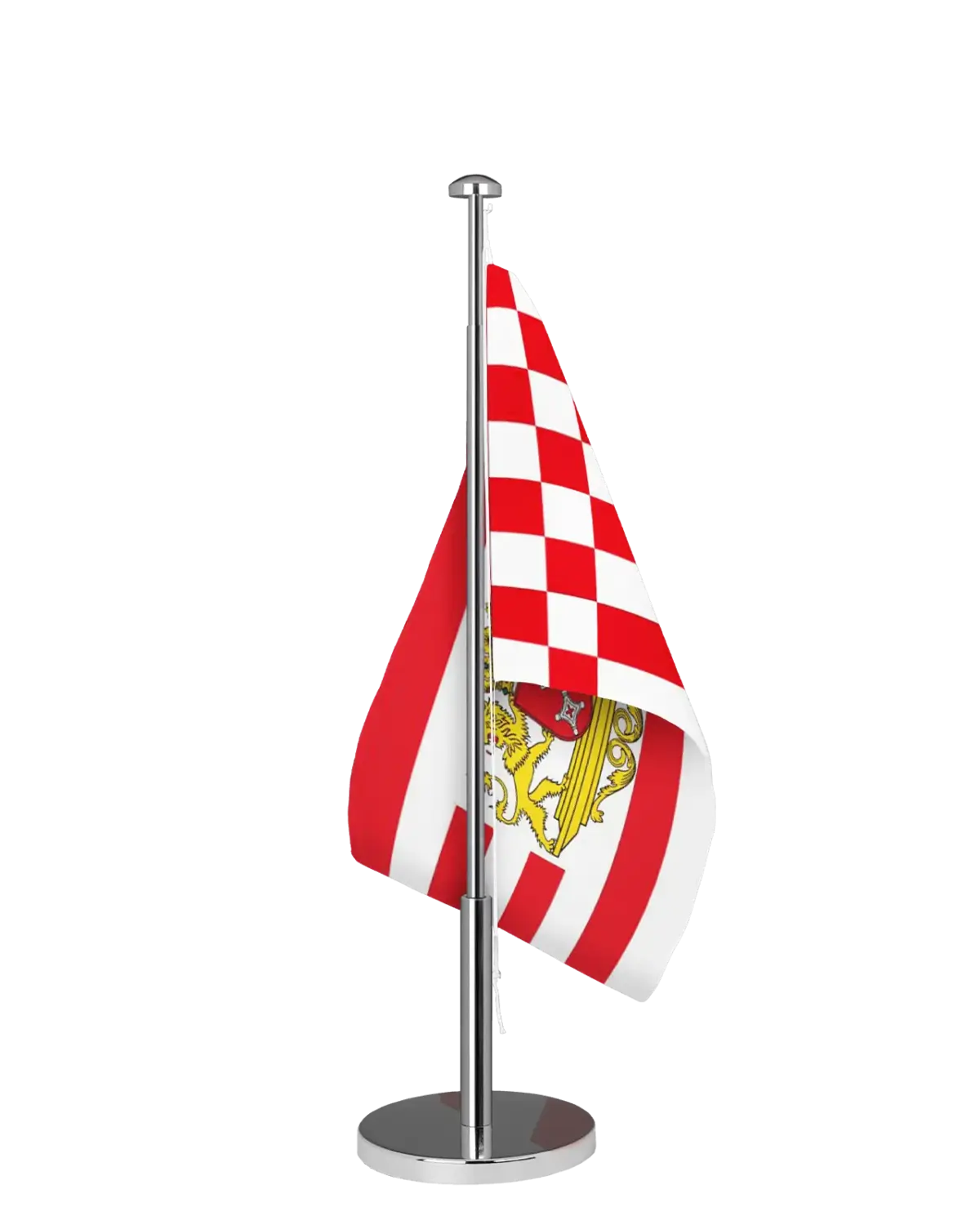 Bundeslandflagge Bremen Tischfahne