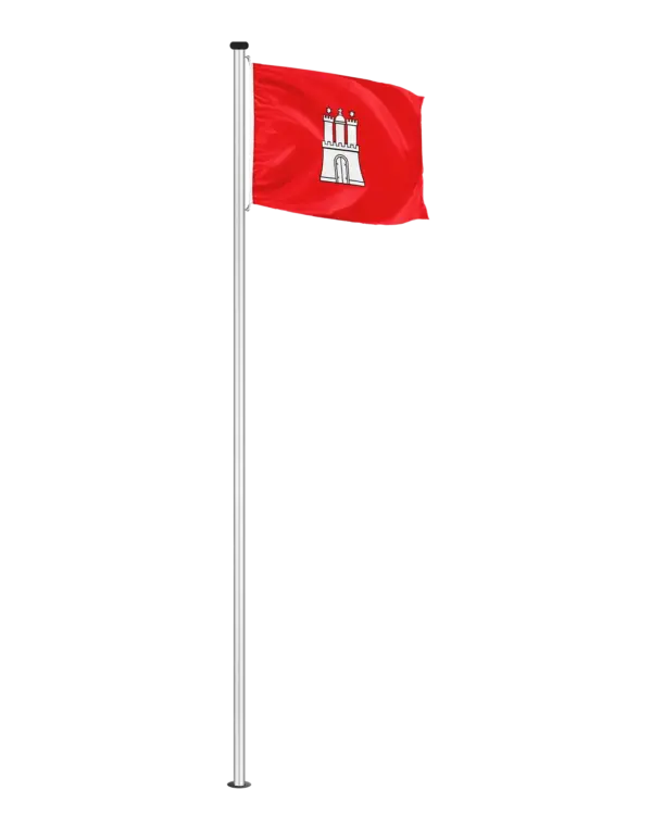 Bundeslandflagge Hamburg