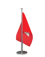 Bundeslandflagge Hamburg Tischfahne