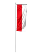 Bundeslandflagge Hessen Auslegerfahne Streifen