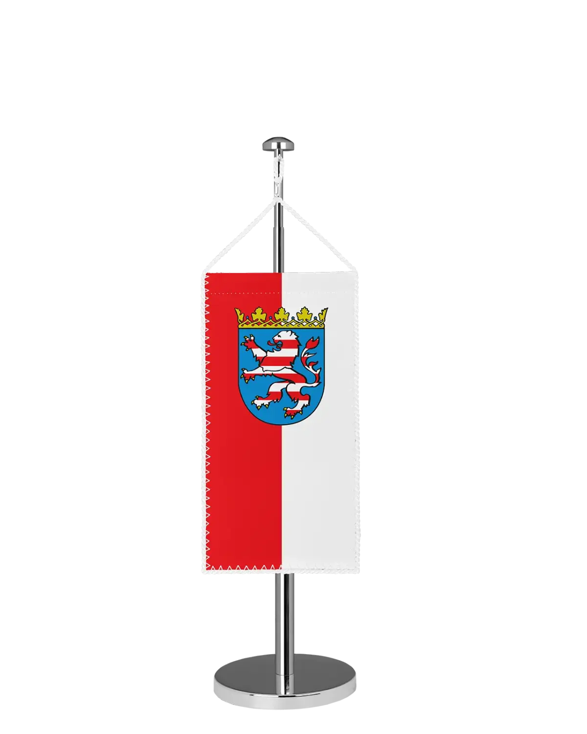 Bundeslandflagge Hessen Tischbannerfahne Dienstflagge