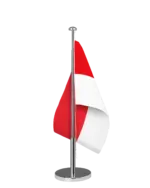 Bundeslandflagge Hessen Tischfahne Streifen