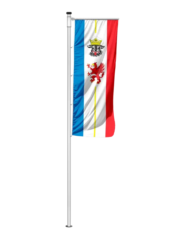 Bundeslandflagge Mecklenburg-Vorpommern Auslegerfahne Dienstflagge