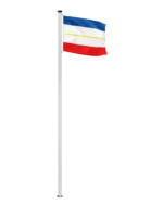 Bundeslandflagge Mecklenburg-Vorpommern Hissfahne Streifen