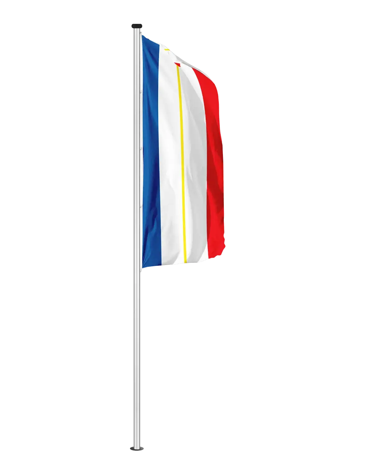 Bundeslandflagge Mecklenburg-Vorpommern Hochformatfahne Streifen