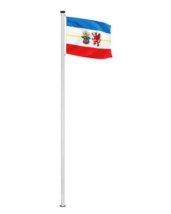 Bundeslandflagge Mecklenburg-Vorpommern  Streifen|Dienstflagge