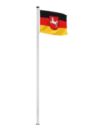Bundeslandflagge Niedersachsen