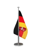 Bundeslandflagge Niedersachsen Tischfahne