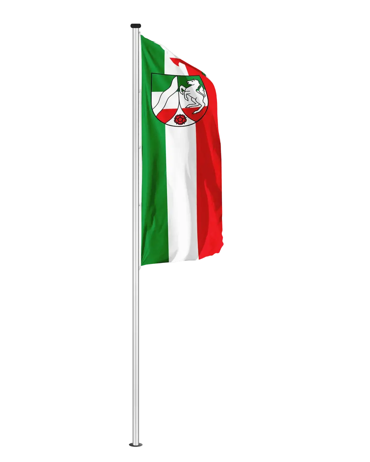 Bundeslandflagge Nordrhein-Westfalen Hochformatfahne Dienstflagge