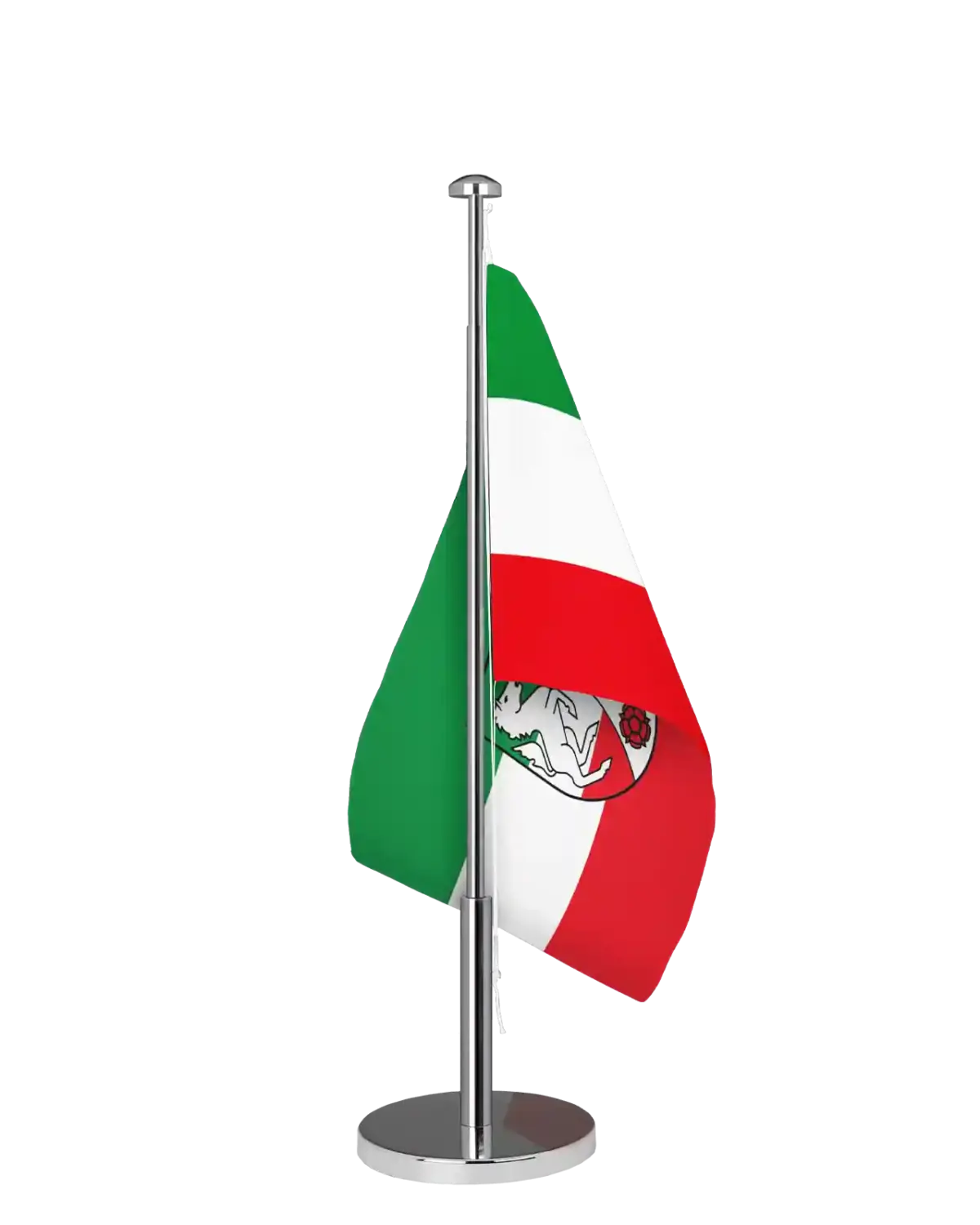 Bundeslandflagge Nordrhein-Westfalen Tischfahne Bürgerflagge
