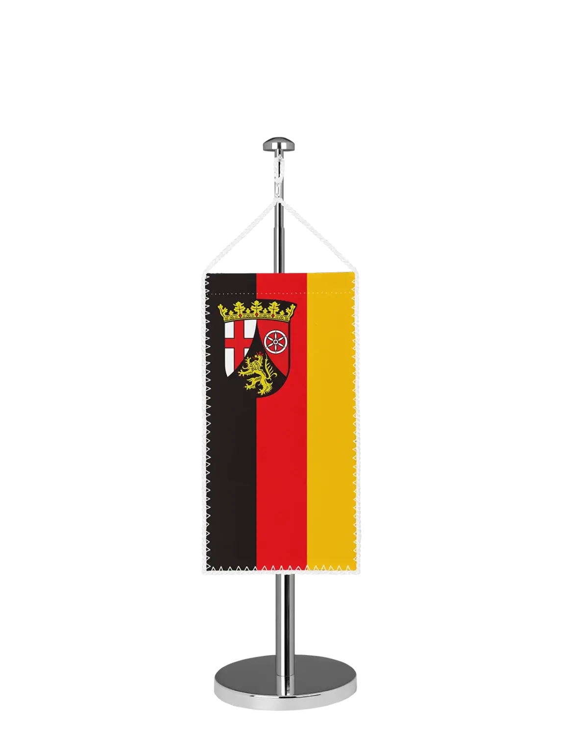Bundeslandflagge Rheinland-Pfalz Tischbannerfahne