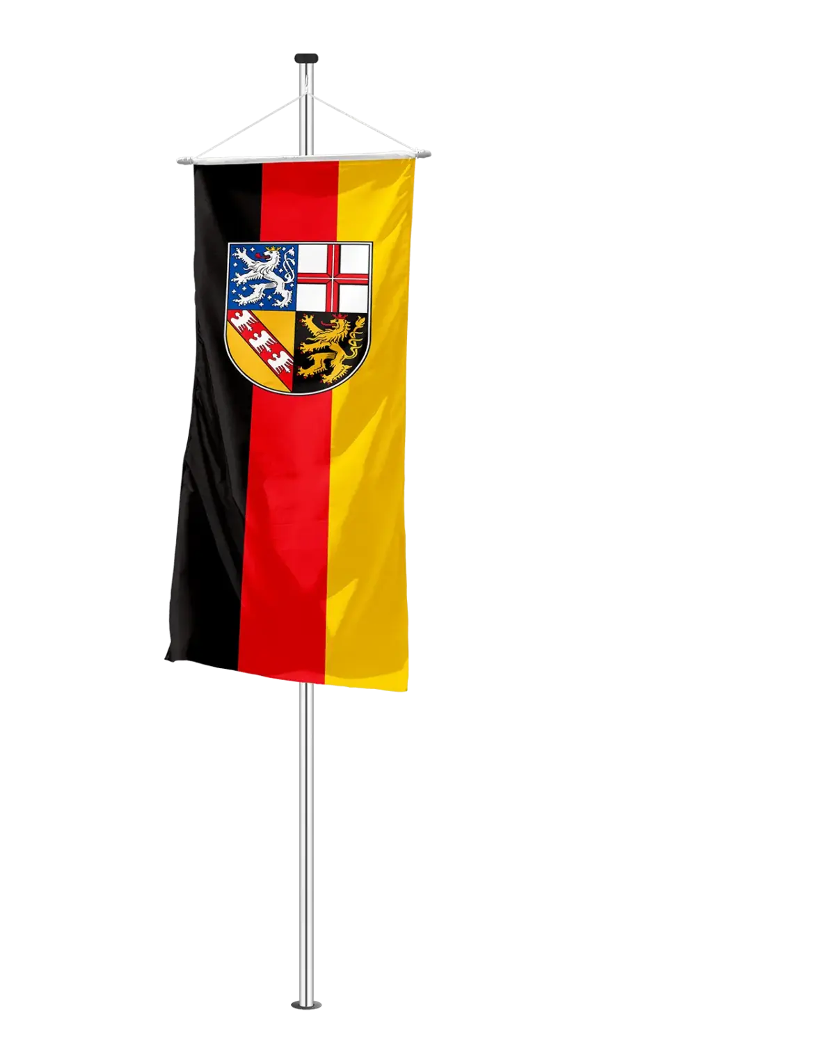 Bundeslandflagge Saarland Bannerfahne