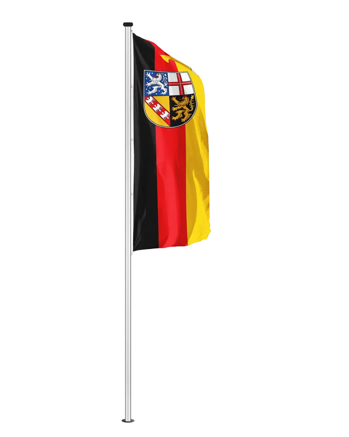 Bundeslandflagge Saarland Hochformatfahne