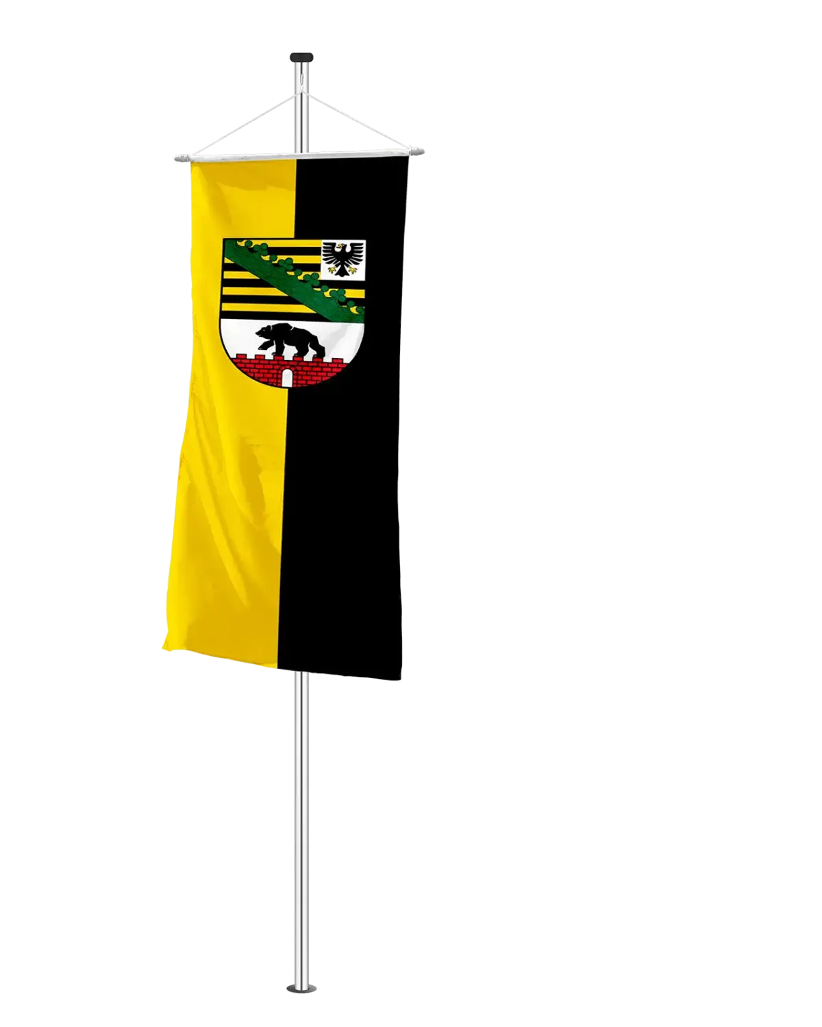 Bundeslandflagge Sachsen-Anhalt Bannerfahne Dienstflagge