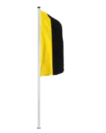 Bundeslandflagge Sachsen-Anhalt Hochformatfahne Streifen