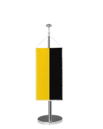 Bundeslandflagge Sachsen-Anhalt Tischbannerfahne Streifen