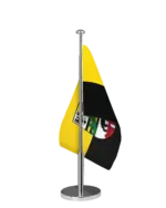 Bundeslandflagge Sachsen-Anhalt Tischfahne Dienstflagge