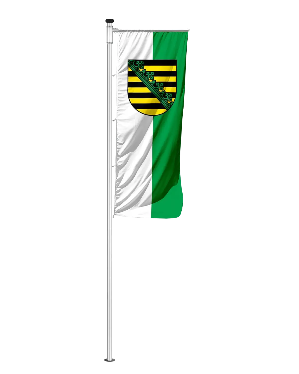 Bundeslandflagge Sachsen Auslegerfahne Dienstflagge