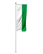 Bundeslandflagge Sachsen Auslegerfahne Streifen