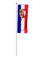 Bundeslandflagge Schleswig-Holstein Auslegerfahne Dienstflagge