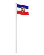 Bundeslandflagge Schleswig-Holstein Hissfahne Dienstflagge